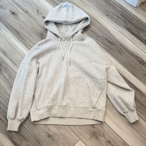 Abercrombie & Fitch Light Gray Hoodie
